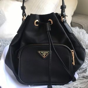 *PRADA* Duet Re-Nylon shoulder bag